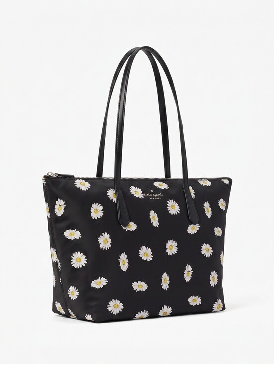 kate spade Handbags - kate spade Black Daisy-Print Tote